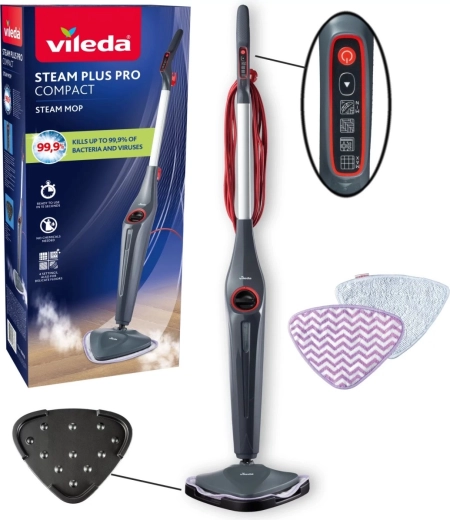 Vileda Steam Plus Pro mopa de vapor