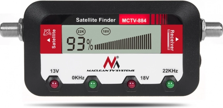 Medidor satelital digital MCTV-884