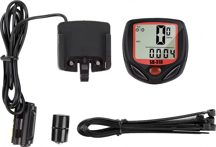 Kit con sensor para montaje en la bicicleta