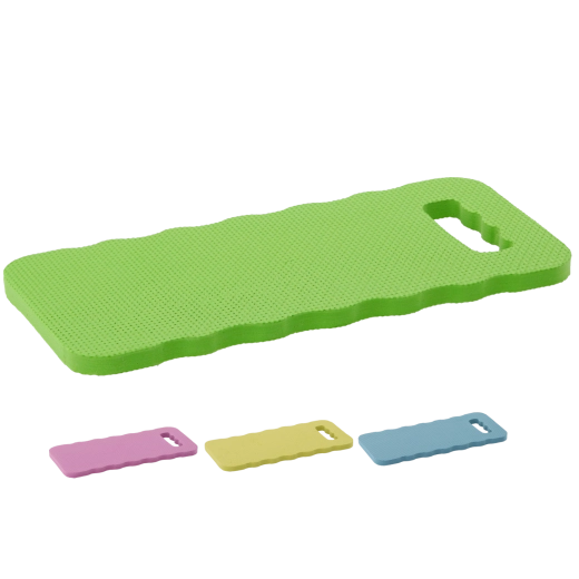 Alfombrilla de espuma para arrodillarse de jardín 39 × 17 × 1,8 cm – surtido de colores