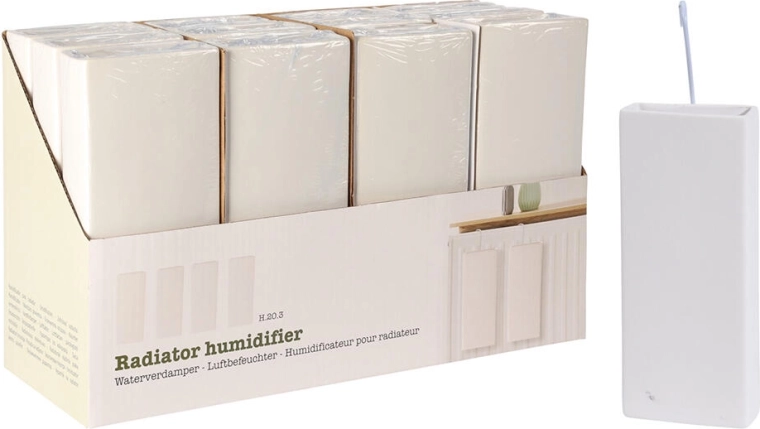 Evaporador para radiador de dolomita, super blanco 20,3 × 8 × 3,5 cm