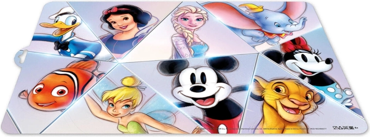 Mantel individual de plástico Disney 100 azul 43 × 28 cm