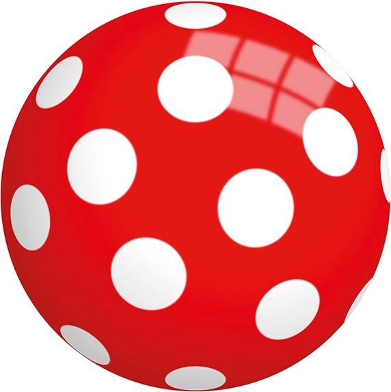 Pelota con lunares 230 mm