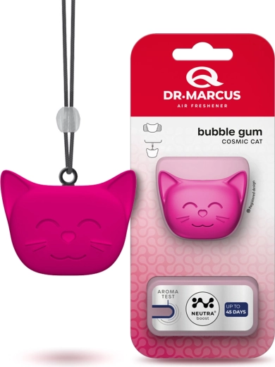 Ambientador para coche Dr. Marcus Cosmic Cat Bubble Gum