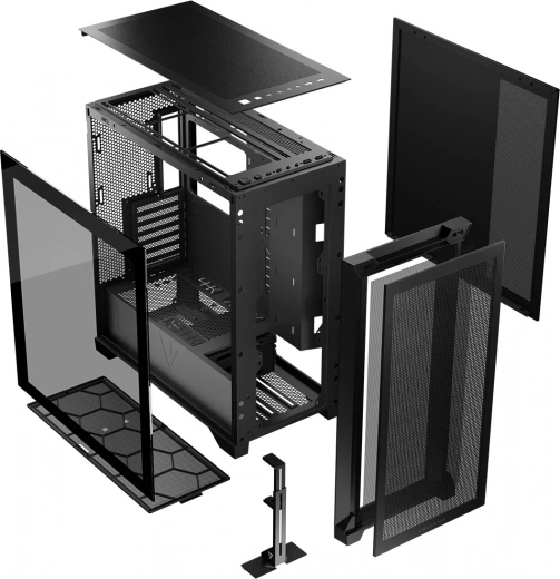 Hasta 10 ventiladores y soporte para radiadores de 360 mm