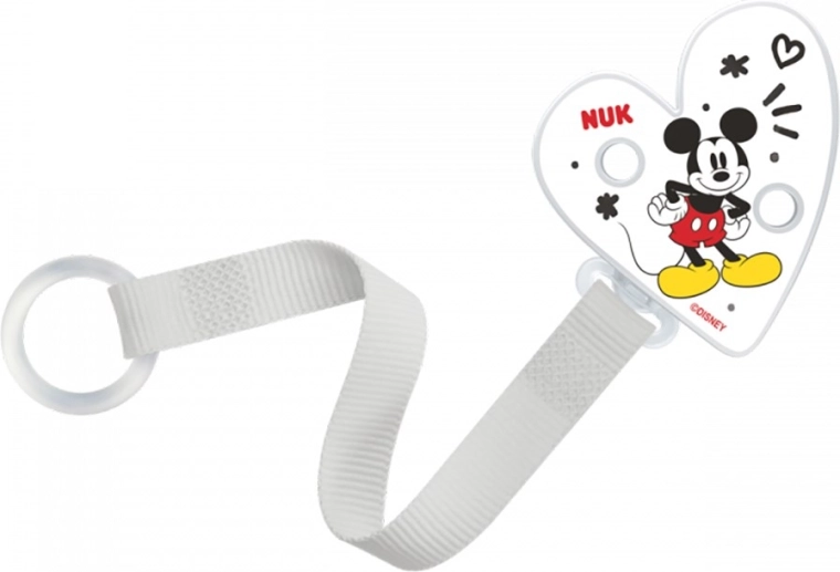 Sujetachupetes NUK Disney Mickey