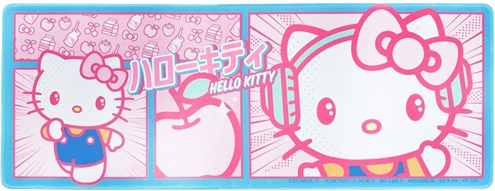 Alfombrilla gaming Hello Kitty para ratón 30 × 80 cm