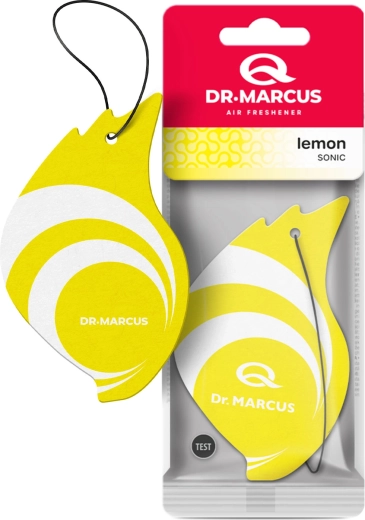 Dr. Marcus Sonic ambientador colgante para coche Lemon