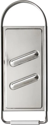 Rallador plano de acero inoxidable