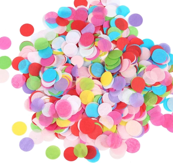 Confeti lanzable en tubo 20 cm (2 uds) MY PARTY