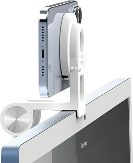 Clip para monitor – convierte el iPhone en webcam