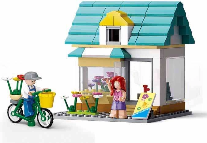 Sluban Town floristería – set de construcción con figuras (149 piezas)