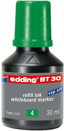 Tinta para rotuladores de pizarra Edding, verde, 30 ml