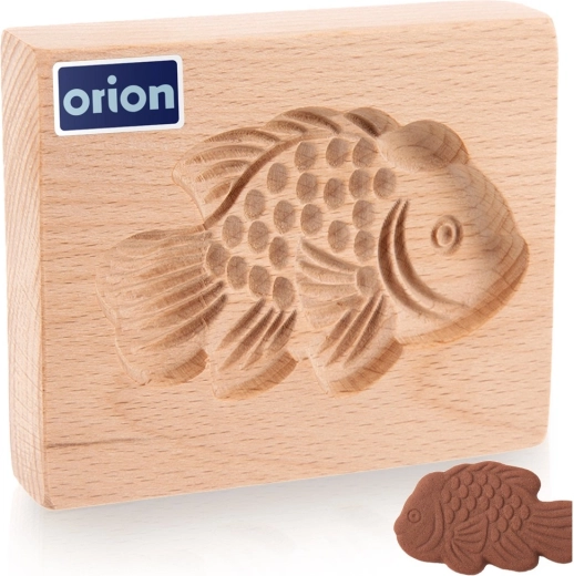 Preciso relieve de pez para galletas perfectas