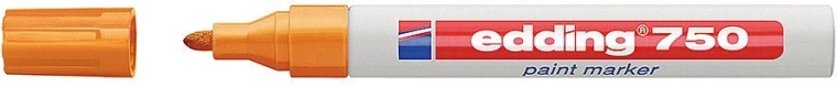 Rotulador de pintura Edding 750 naranja