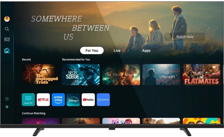 Televisor inteligente QLED Sencor de 40" con Tizen OS