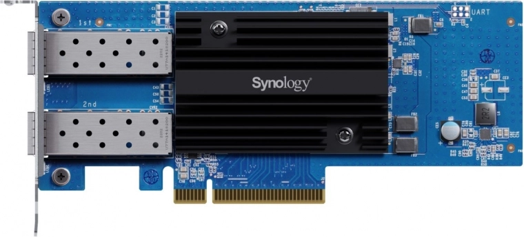 Tarjeta de red Dual‑Port 25GbE PCIe 3.0 x8 para sistemas Synology