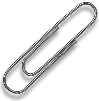 Clips de oficina 33 mm, 100 uds.