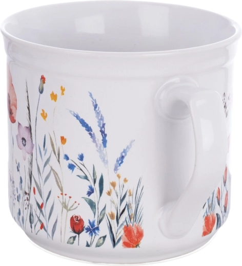 Decoración floral de amapola que embellece la cocina