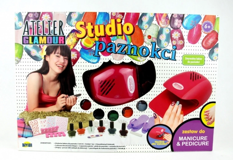 Set de manicura Atelier Glamour Studio de uñas