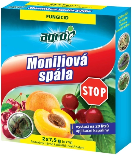 Detén el tizón monilial – fungicida 2×7,5 g