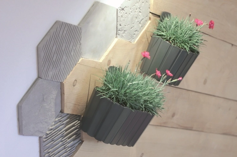 Decoración vertical con estilo para interiores y exteriores modernos