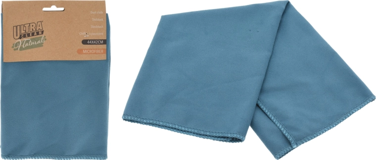 Paño de microfibra 42 × 44 cm azul