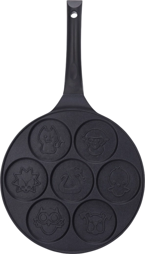Sartén de aluminio fundido Valdinox para tortitas y huevos fritos con animales 26 cm