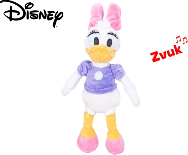 Patita de peluche DISNEY Daisy con sonidos 27,5 cm