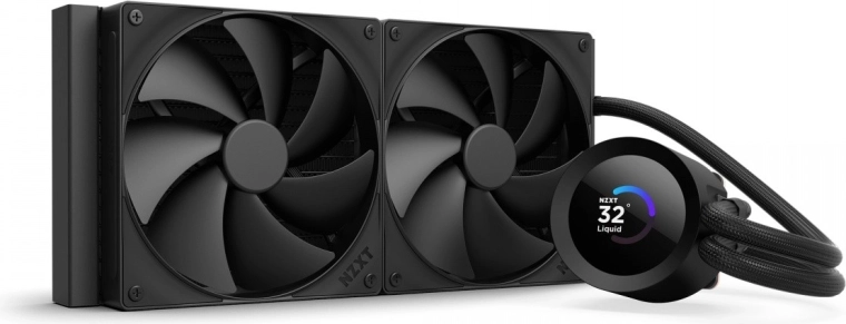 NZXT Kraken Plus 280 LCD negro