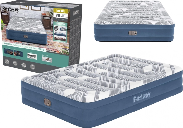 Colchón hinchable Bestway 203 x 152 x 36 cm
