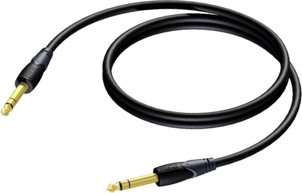 Cable estéreo balanceado jack–jack 3 m