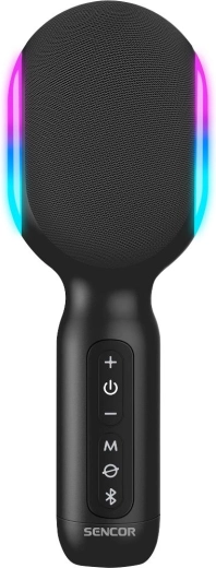 Micrófono de karaoke para fiestas Sencor con altavoz
