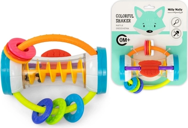 Sonajero y mordedor Milly Mally Colorful shaker