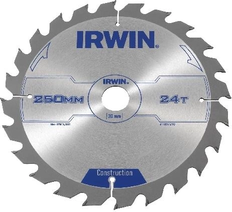 Disco de sierra IRWIN 300 mm, 48 dientes para madera
