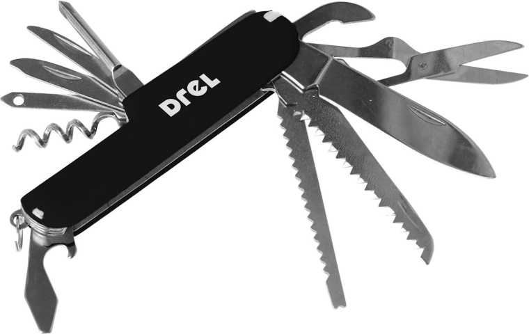 Navaja multifuncional de bolsillo con 13 funciones