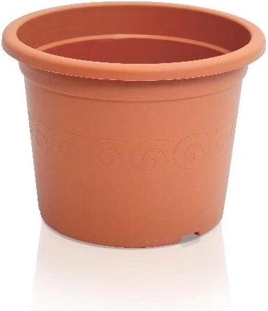 Maceta de plástico Plastica 20 cm terracota