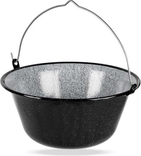 Caldero húngaro colgante esmaltado 13 l