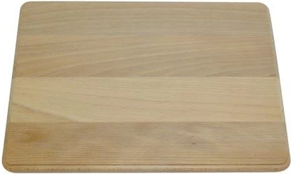 Tabla de cortar de cocina de madera de haya 45 × 30 × 1,9 cm, aceitada