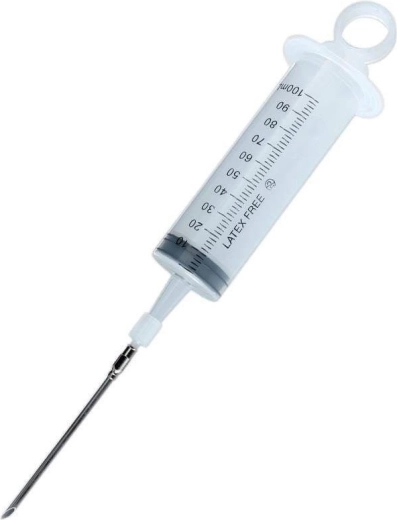 Jeringa de inyección para marinar carne 100 ml