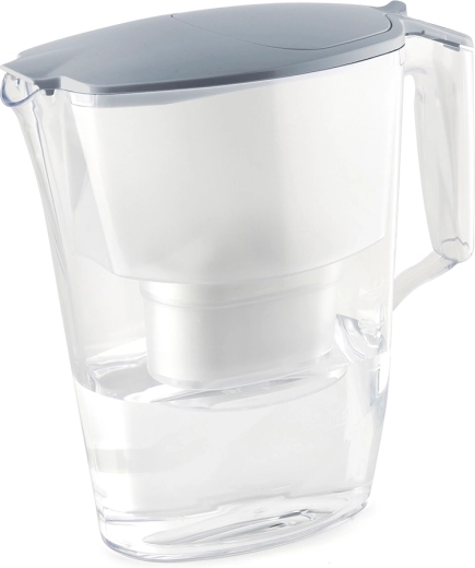 Jarra filtrante Maxfor Time 2,5 l gris con cartucho B100-25