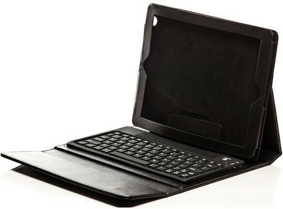 Teclado Remax con funda para iPad 2/3 – negro