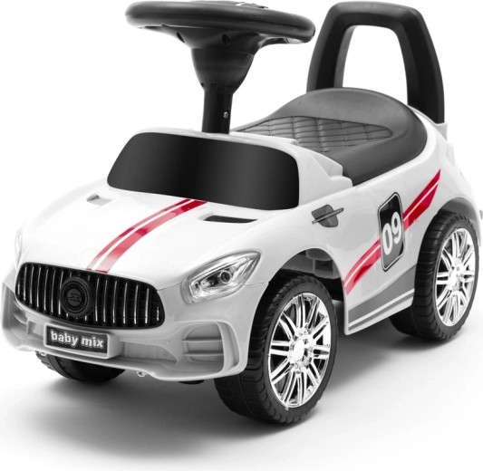 Corre-pasillos infantil con sonido BABY MIX Racer – blanco