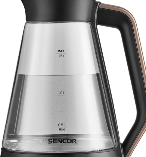 Diseño de vidrio con una capacidad de 1,5 l