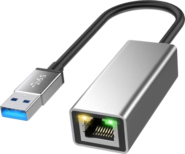 Adaptador de red USB 3.0 a RJ45 Gigabit Ethernet RENEW FORCE