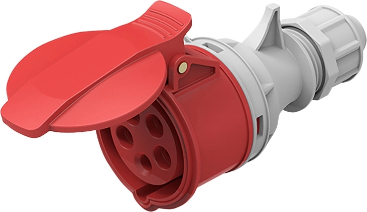Solight enchufe industrial recto 5p 400 V/16 A IP44 - 1 unidad