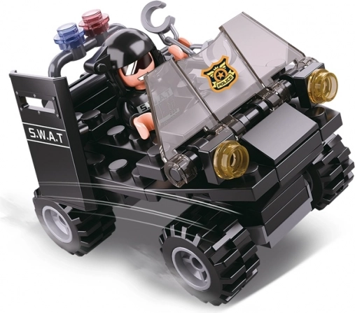 Sluban Policía 4en1 SWAT quad construcción