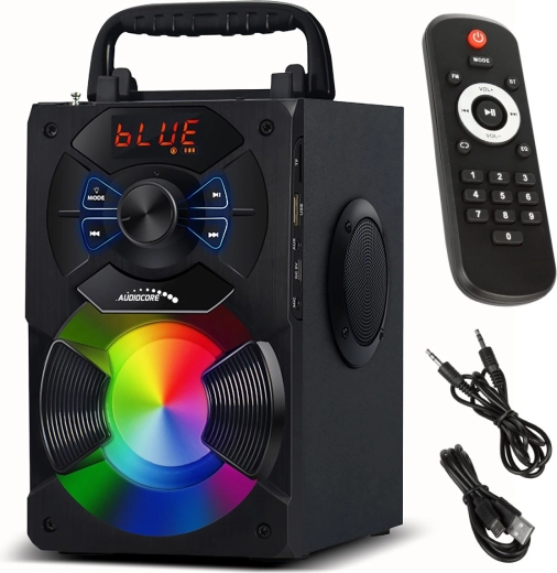 Altavoz Bluetooth portátil Audiocore AC730 con radio FM