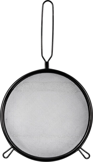 Colador de acero inoxidable BLACK 20 cm