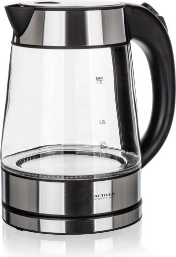 Hervidor eléctrico de vidrio BRENNA 1,7 l
